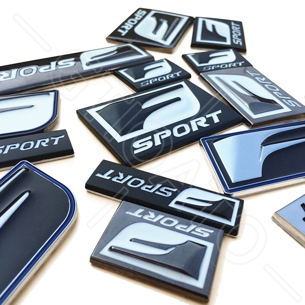 GTIOATO F Sport 3D Biểu Tượng Xe Kim Loại Biểu Tượng Xe Hơi Huy Hiệu Xe Hơi Biểu Tượng Oto CảI TiếN Biểu Tượng Ô Tô Huy Hiệu Ô Tô Trang Trí Ô Tô