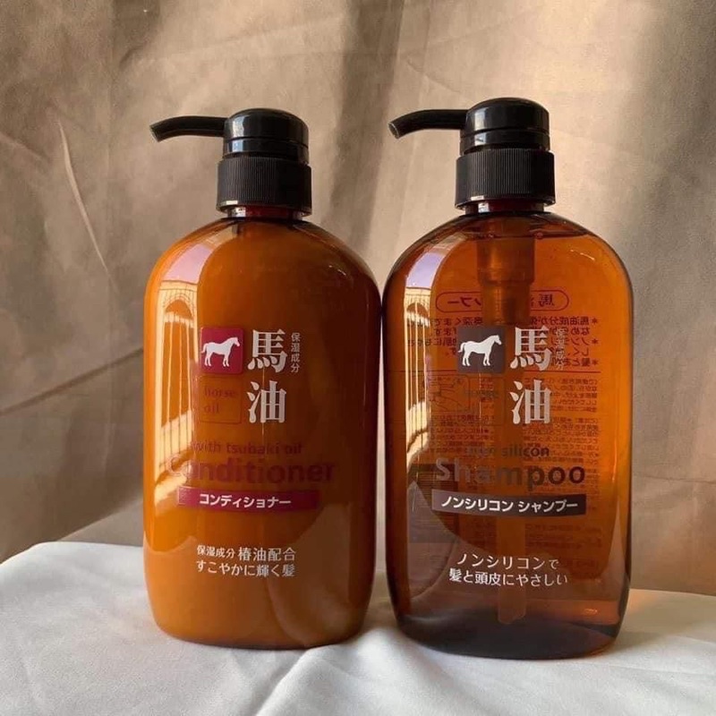 Dầu gội(Shampoo), xã(Conditioner)dầu ngựa HORSE OIL Nhật Bản