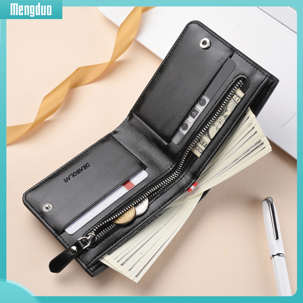 Ví da dạng gập phong cách doanh nhân dành cho nam