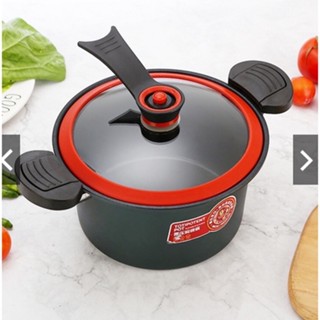 Nồi Hầm Cháo, Kho Cá Đa Năng Mini 3.5L Dùng Cho Mọi Loại Bếp Từ, Bếp Gas, Bếp Hồng Ngoại