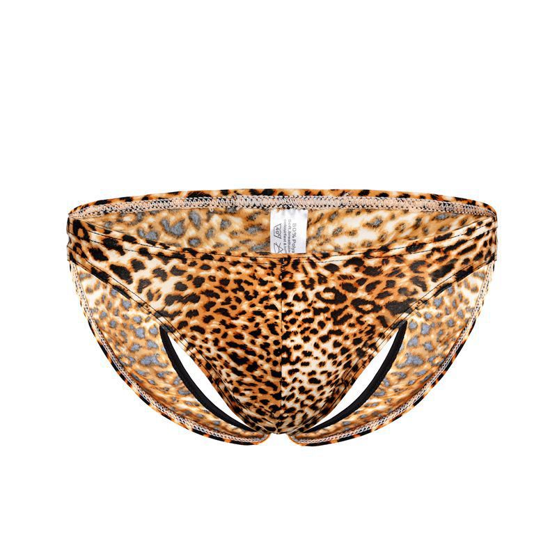Quần lót nam sexy cutout độc lạ thun vân họa tiết nổi bắt mắt