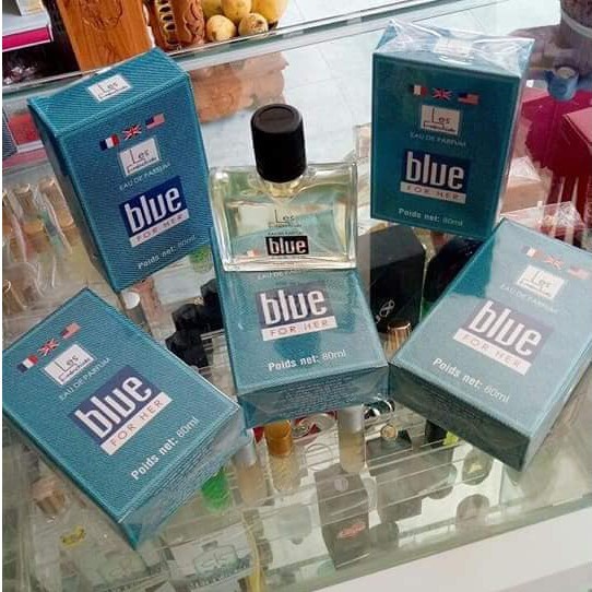 Nước hoa Nam/Nữ Les Frénchisés Blue 80ml chính hãng