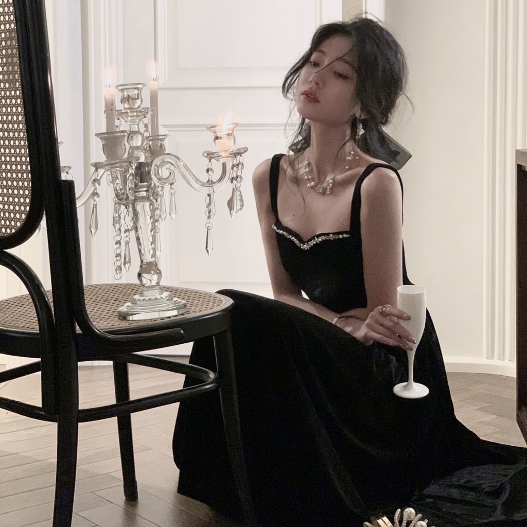 Áo Nhung Tay Dài Dáng Ôm Phong Cách Thời Trang Thu Đông 2022 Mi