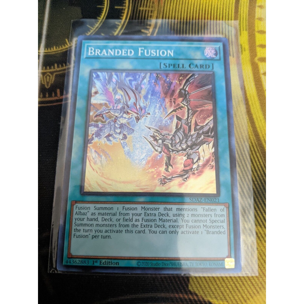 Thẻ bài YUGIOH - Branded Fusion - SDAZ-EN021 - Super Rare 1st Edition - Normal Spell