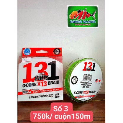 Dây Pe Sufix 131 G-CORE