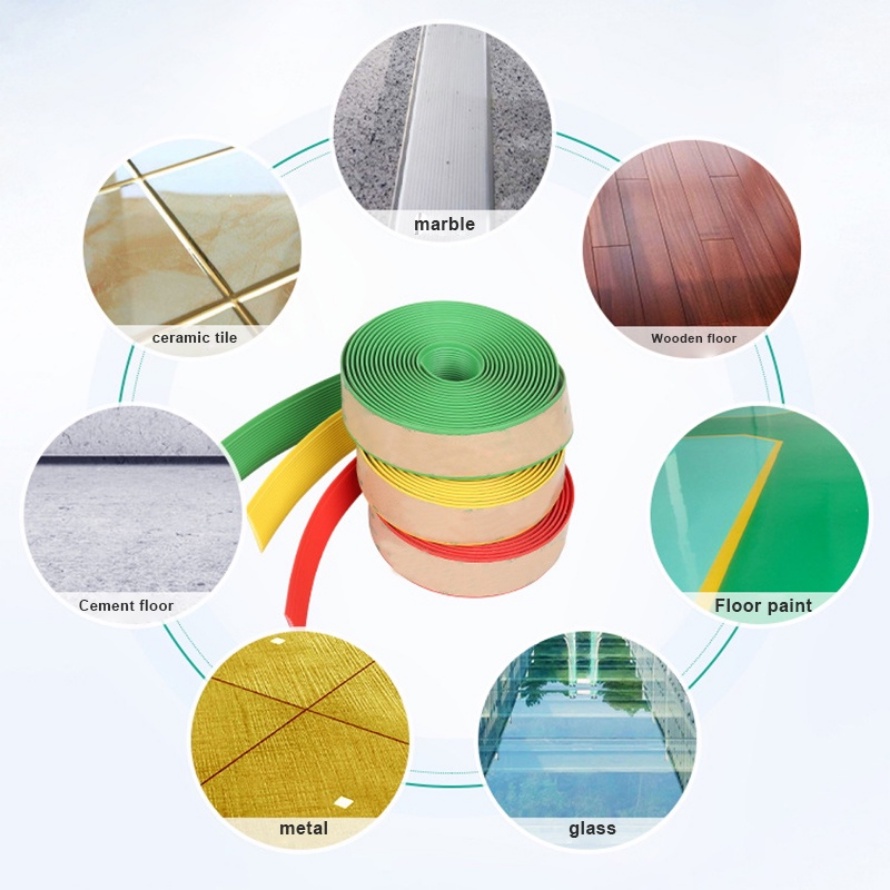 Dải Dán Bậc Thang Tự Dính Bằng PVC Chống Trượt Chống Va Chạm Tinh Tế Dành Cho Trường Mẫu Giáo / Nhà Cửa