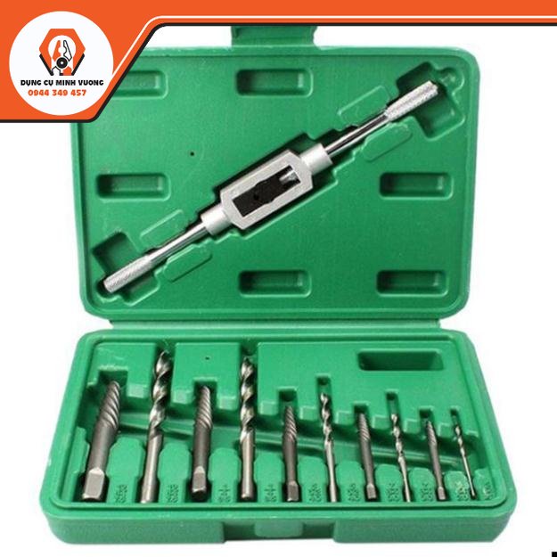 Bộ tháo vít toét đầu 11 chi tiết - Bộ tháo ốc gãy - dụng cụ lấy ốc gãy