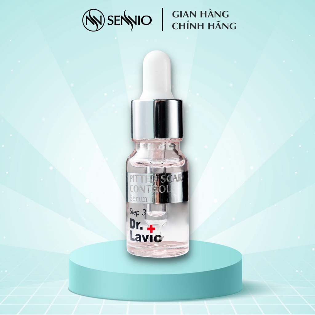 Serum dưỡng da Dr.Lavic Pitted Scar Control Serum Step 3 tái tạo và phục hồi da công nghệ USA 10ml DR911
