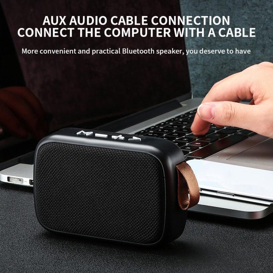 Loa bluetooth không dây BJONE G2 âm siêu trầm có khe cắm thẻ TF kèm phụ kiện