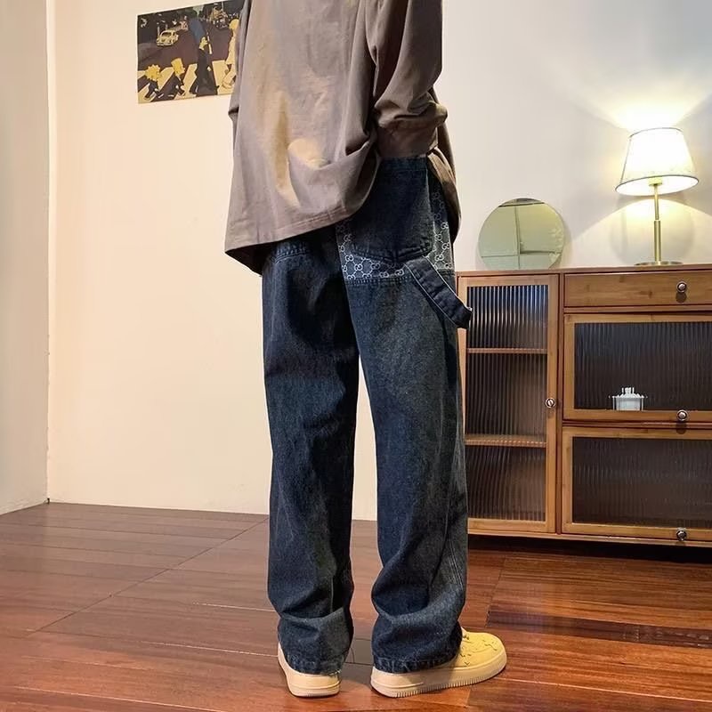 Quần Jeans Dài Phong Cách Hip Hop Thời Trang Cho Nam