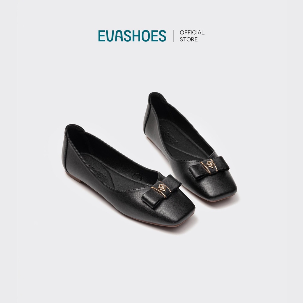 Giày Búp Bê Đế Bệt Mũi Vuông EVASHOES - EVAE0016