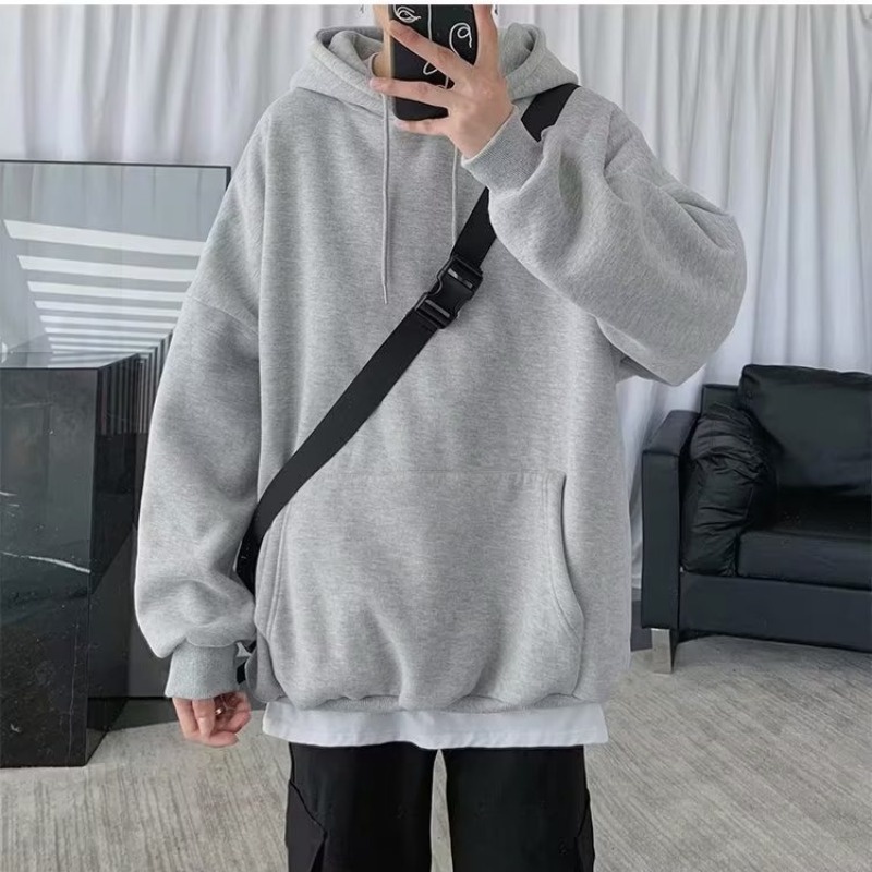 Áo Hoodie Dáng Rộng Phong Cách Hàn Quốc Thời Trang Xuân Thu Kiểu Mới Cho Nam Size M-3XL