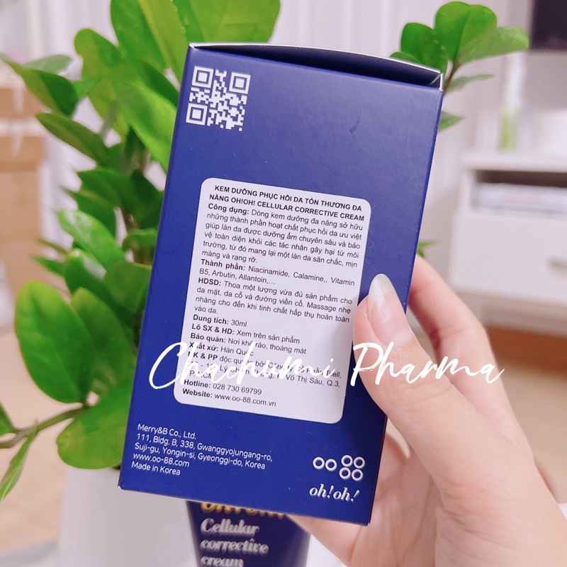 Kem Dưỡng Phục Hồi oh!oh! Cellular Corrective Cream  30ml