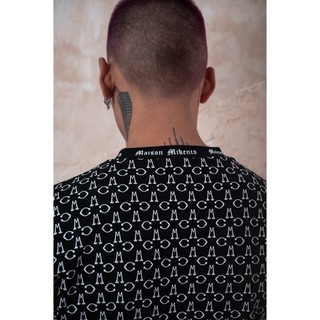 Áo phông nam MIKENCO Monogram tshirt