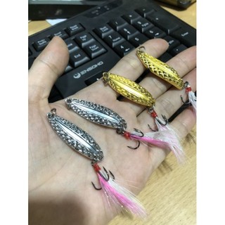 mồi thìa lượn spoon câu lure