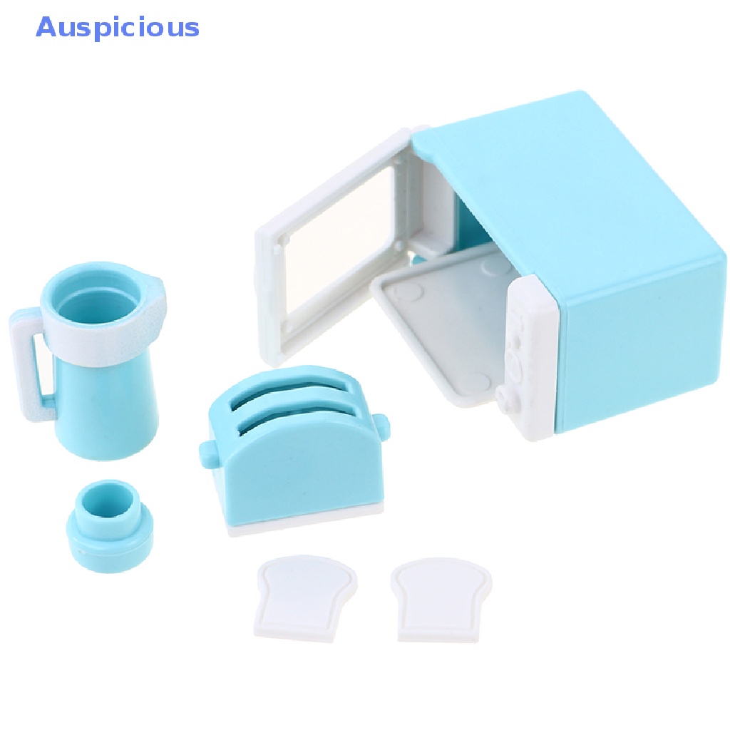 1 Bộ Dụng Cụ Nấu Ăn Mini Tỉ Lệ 1: 12 Dùng Cho Nhà Búp Bê