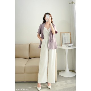 Áo blazer basic cộc tay trẻ trung Calie AB016