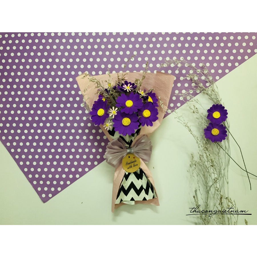 Bó hoa cúc họa mi