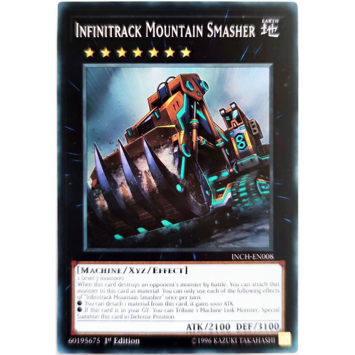 [Thẻ Yugioh] Infinitrack Mountain Smasher |EN| Super Rare