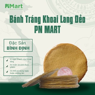 Bánh tráng khoai lang dẻo Tam Quan thơm ngon đặc biệt- Xấp 10 cái