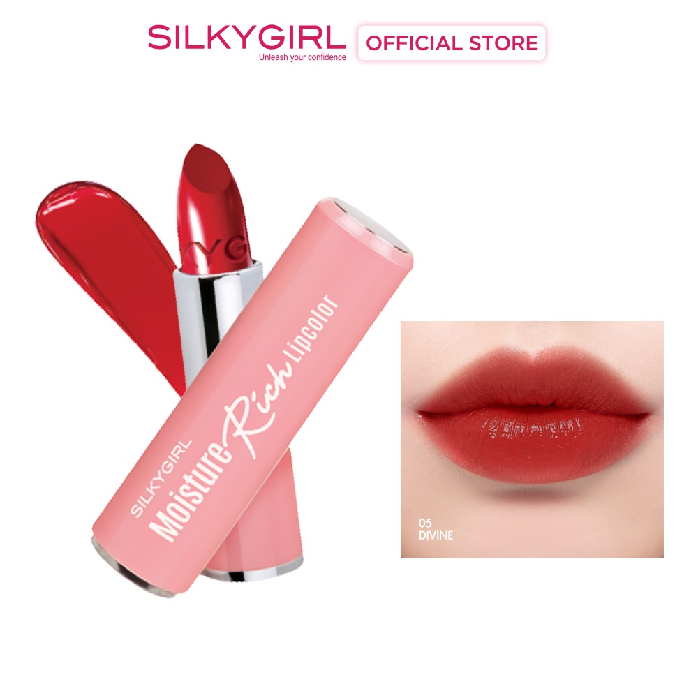 Son Dưỡng Có Màu Silkygirl Moisture Rich Lipcolor 3,2g