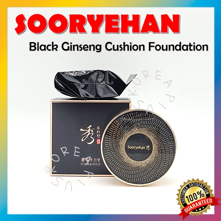Kem Nền Dạng cushion Màu Đen spf50 + pa + + + sooryehan