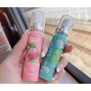 Xịt thơm miệng MIZIYAN hoa quả thơm sạch miệng vị đào, bạc hà dung tích 20ml