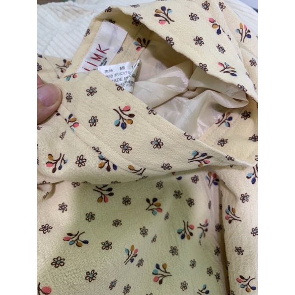 Chân váy hoa nhí vintage 2hand