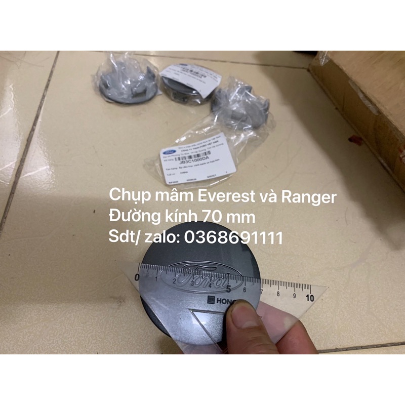 Logo chụp mân bánh xe Ford Ranger, Everest