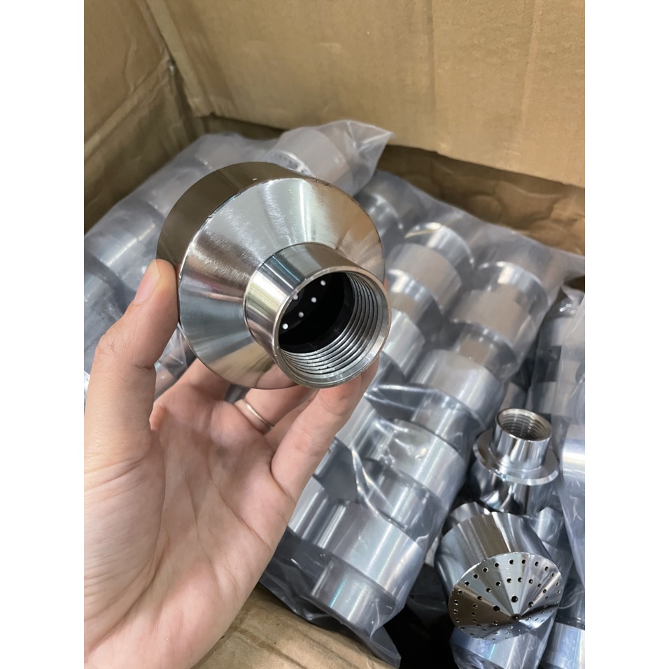 Vòi phun hình chùm INOX 21mm Đầu phun chùm - Đầu phun nước nghệ thuật tạo chùm