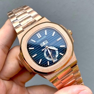 Đồng hồ nam patek philippe pa525 case 40mm viền trơn máy cơ automatic nhật