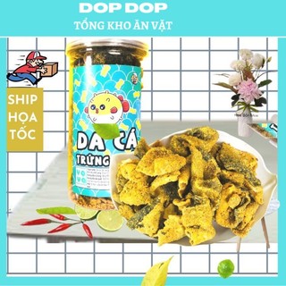 Da cá trứng muối siêu giòn hũ 300gr cực ngon ,đồ ăn vặt hải sản DOP DOP thơm ngon đẩm vị,