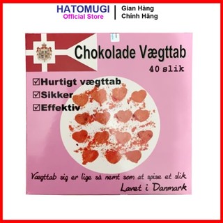 Kẹo Socola Giảm Cân Chokolade Vaegttab Đan Mạch Giảm Béo An Toàn Chính Hãng0