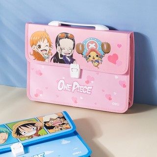 Cặp học sinh deli 2 ngăn one piece - 1 chiếc - f620