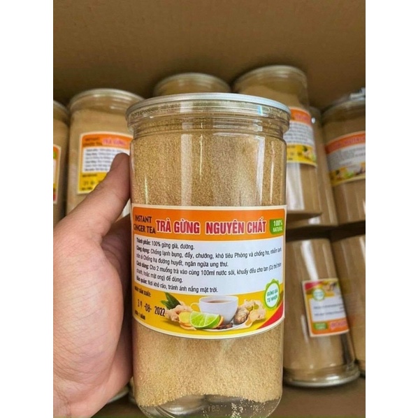 Bột gừng hoà tan đặk lăk hộp 500gr