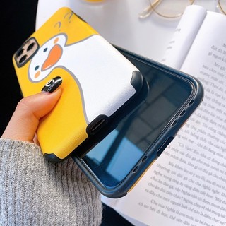 Ốp Lưng Da IMD Duck Cartoon [Iphone/Oppo/Samsung/Vivo/Xiaomi]