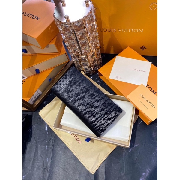 Ví Nam cầm tay da thật LV phong cách thời trang