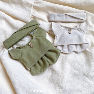 Outfit Doll 15cm 20cm - Áo dài "Mộc"