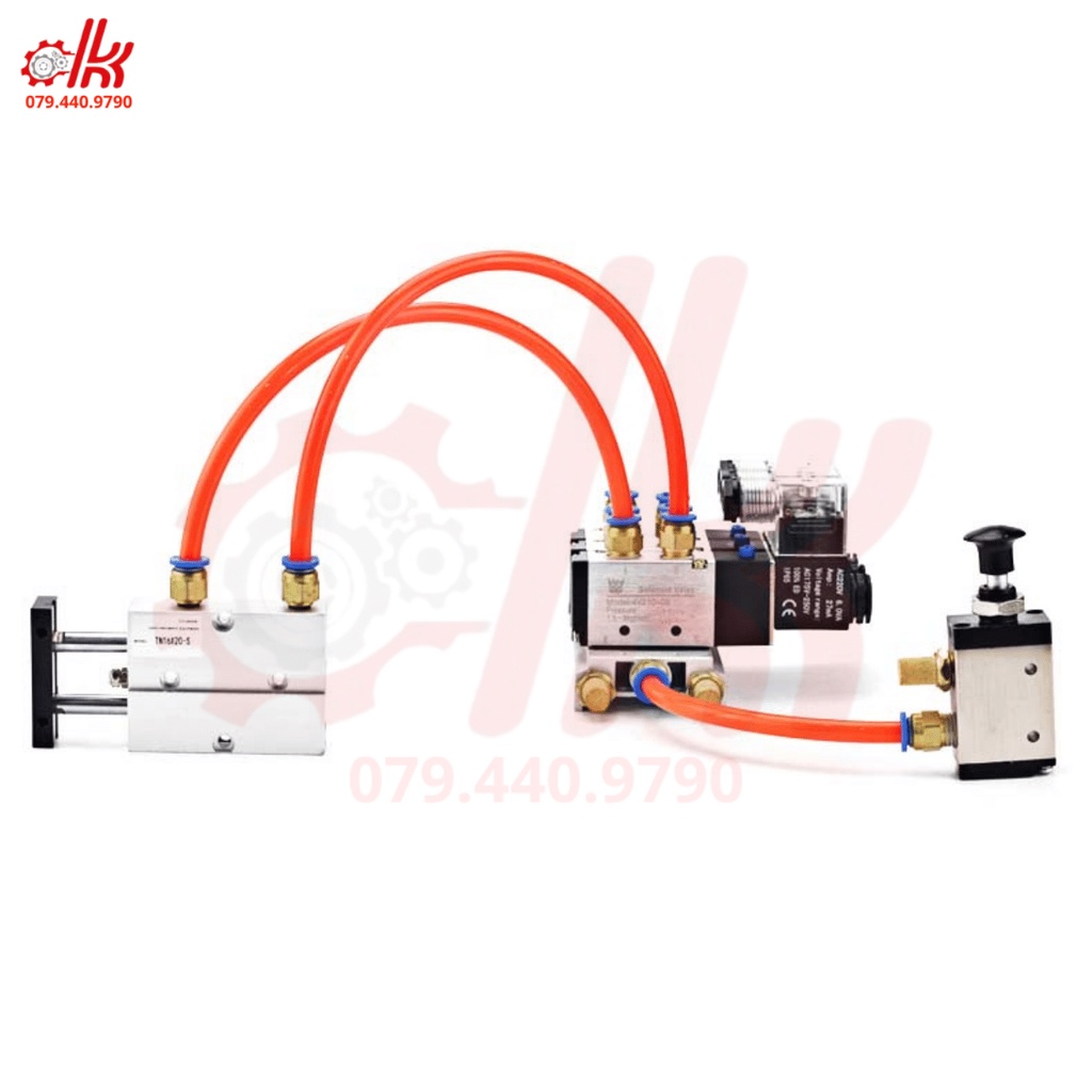 Xy lanh 2 ty - Xi lanh khí nén TN20