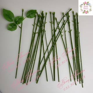 Cuống hoa giả phụ kiện làm hoa trang trí