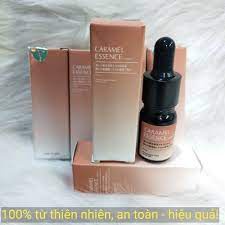 Tinh chất NGỪA MỤN XOÁ THÂM detox CARAMEL 5ml Serum Caramel Essence Nhật Bản 💜