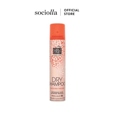 Dầu Gội Khô Làm Phồng Tóc Girlz Only Dry Shampoo Dazzling Volume 200ml