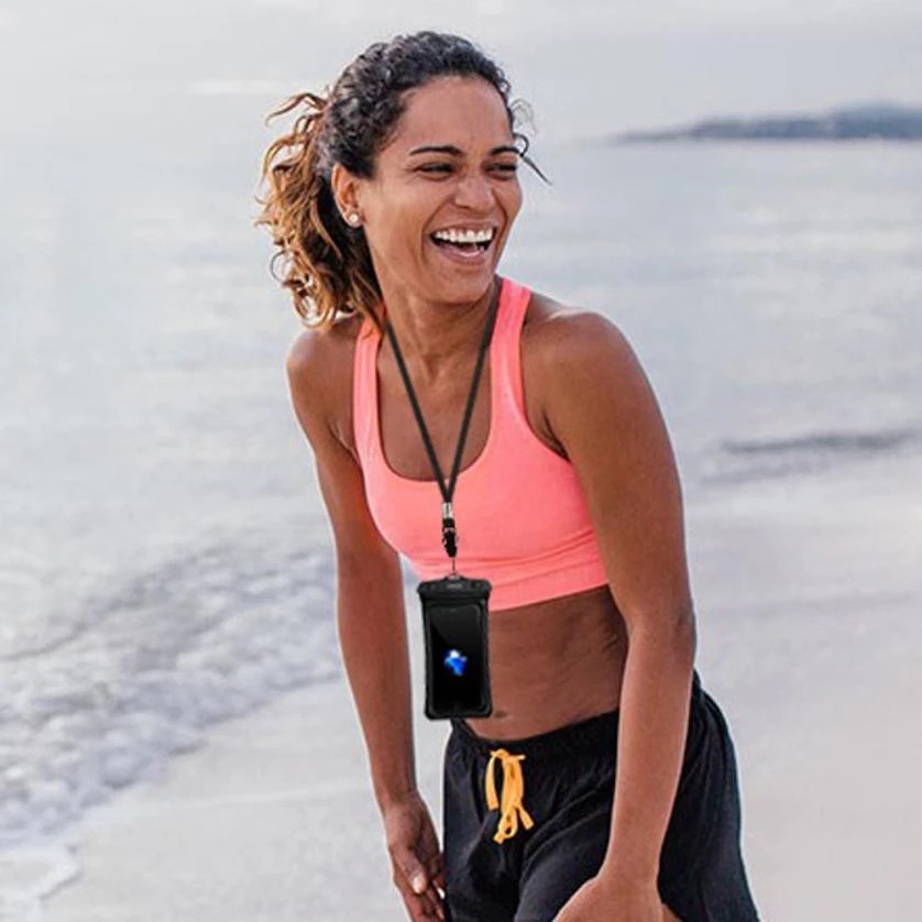 Túi Đựng Điện Thoại Trong Suốt Chống Thấm Nước Đeo Cổ Tiện Dụng Khi Đi Bơi / Lặn