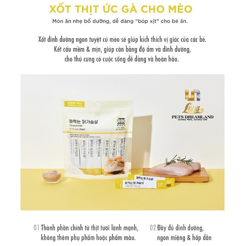 Súp thưởng Margin Hàn Quốc dành cho Mèo