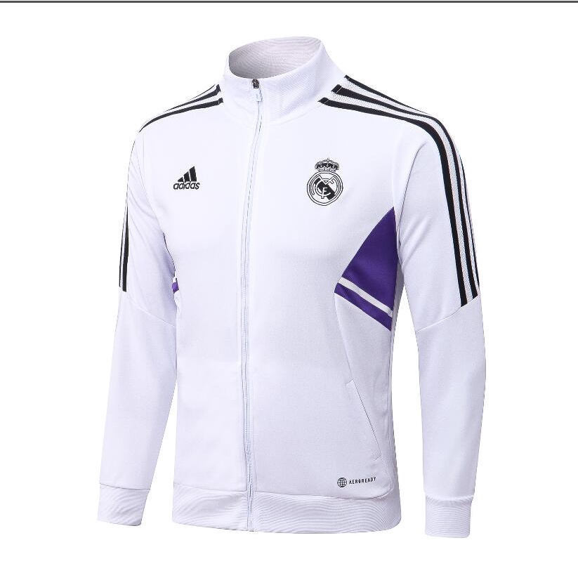 23-24 RM Real madrid áo khoác bóng đá dài tay mặc tập luyện bóng đá 1: 1 size s-xxl