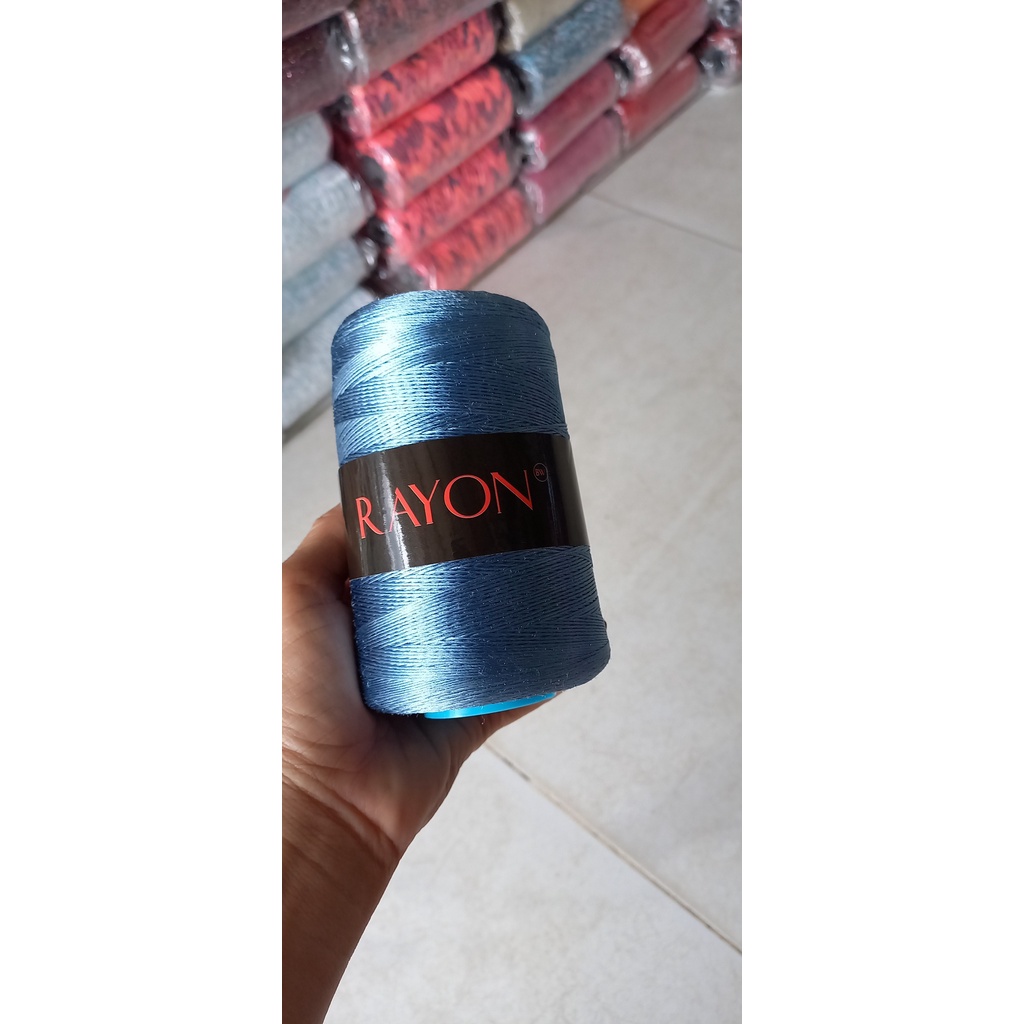 Sợi rayon dùng trong đan móc màu số 4
