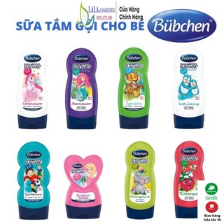 Sữa Tắm Gội Bubchen Kids Shampoo & Duschgel, 230 ml nội địa Đức