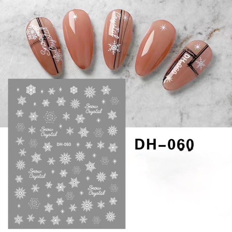 Sticker noel trang trí nails