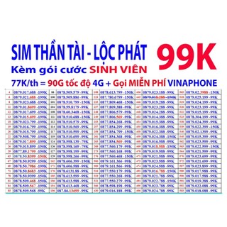 Sim Itelecom mạng sim 4G Vinaphone gói 4GB/ngày (120GB/tháng)