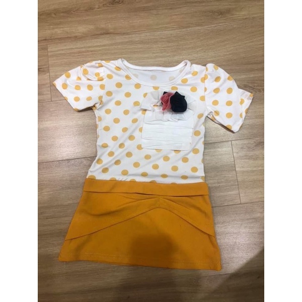 Váy bé gái 3 tuổi tặng áo